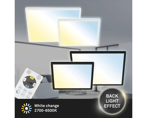 Quadratische LED Deckenleuchten mit Fernbedienung und Backlight Effekt