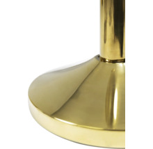 Absperrpfosten Classic Edelstahl gold (ohne Fuß) 87,5 cm