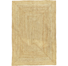 Rechteckiger Teppich aus Naturfasern