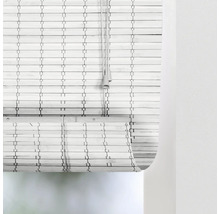 Soluna Bambusrollo weiß uni flach 90x240 cm-thumb-2 Soluna Bambusrollo weiß uni flach 90x240 cm-thumb-2