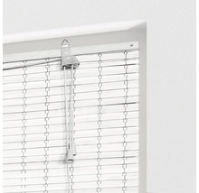 Soluna Bambusrollo weiß uni flach 90x240 cm-thumb-4 Soluna Bambusrollo weiß uni flach 90x240 cm-thumb-4