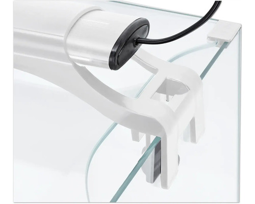 Aquariumleuchte mit Halterung zur Befestigung am Aquarium