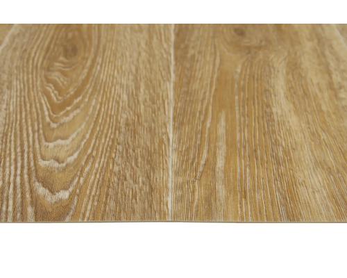 Nahaufnahme eines Vinylbodens mit Holzoptik