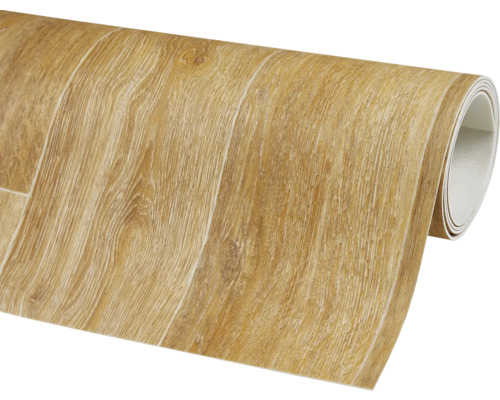 Gerollter Vinylbodenbelag mit Holzoptik