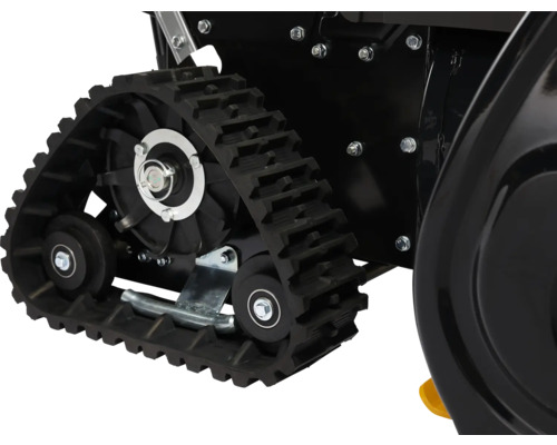 Schneefrese mit Raupenantrieb im Detail