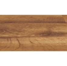 Nahaufnahme von Laminatboden in Holzoptik