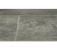 Nahaufnahme von Vinylbodenplatten mit Steindekor