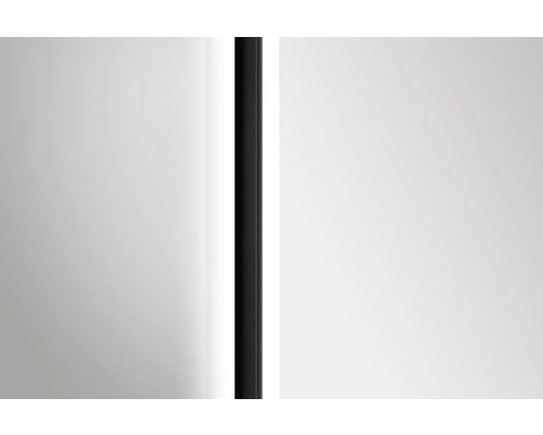 Detailansicht eines Spiegelschrankes