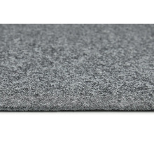 Teppichboden Nadelfilz Invita hellgrau 200 cm breit