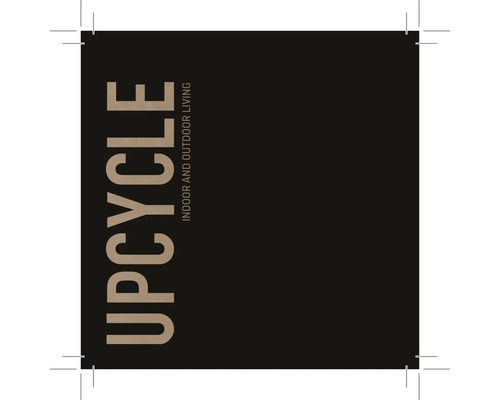 Upcycle Schriftzug für den Innen- und Außenbereich
