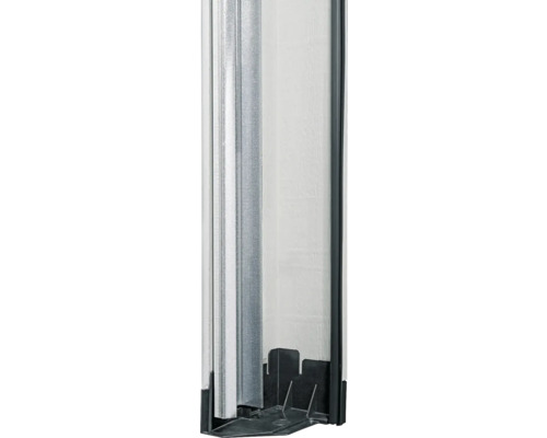 Detailansicht eines Insektenschutz-Rollo-Seitenteils.