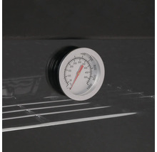 Thermometer zur Temperaturmessung in einem Grill.
