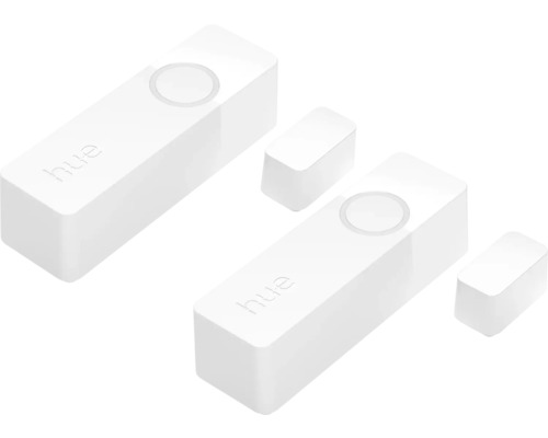 Zwei Philips Hue Dimmschalter mit zwei kleinen Fernbedienungen