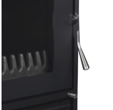 Wasserführender Kamineinsatz Bruno Malaga II Stahl schwarz 18 kW