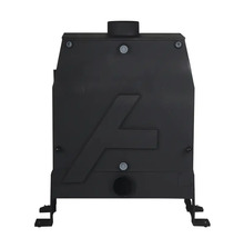 Wasserführender Kamineinsatz Bruno Malaga II Stahl schwarz 18 kW