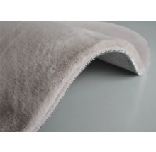 Detailansicht eines Teppichs mit Flor