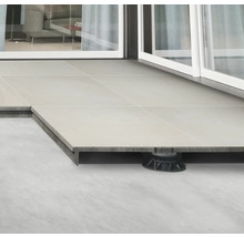 Feinsteinzeug Terrassenplatte Terra Sabbia rektifizierte Kante 60 cm x 60 cm x 2 cm