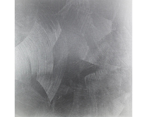 Strukturtapete mit metallischer Optik