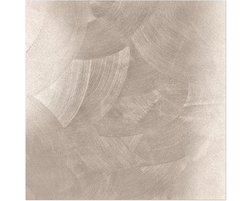 Nahaufnahme einer Wand mit kreisförmiger Putzstruktur