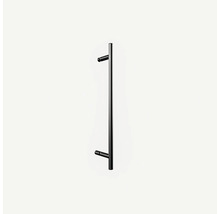 Duschtür mit Seitenwand mit Drehtür SCHULTE Alexa Style 2.0 Black Style ExpressPlus 90 x 90 cm Profil schwarz Klarglas schmutzabweisende Glasbeschichtung