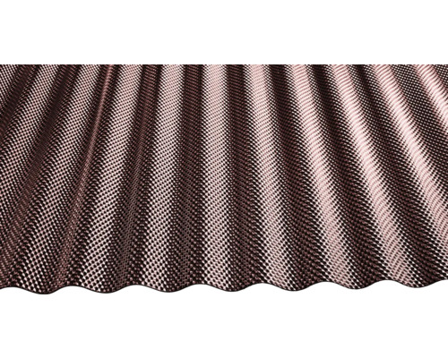 Wellblech mit Wellenmuster