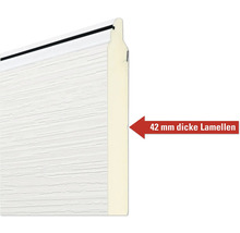 ARON Classic Garagentor Sektionaltor L-Sicke Slategrain RAL 9007 graualuminium 2500x2125 mm inkl. Garagentorantrieb, 2-Tasten Handsender