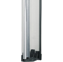 ARON Classic Garagentor Sektionaltor L-Sicke Slategrain RAL 9007 graualuminium 2500x2125 mm inkl. Garagentorantrieb, 2-Tasten Handsender