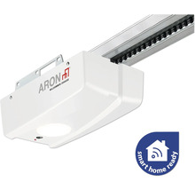 ARON Classic Garagentor Sektionaltor L-Sicke Slategrain RAL 9007 graualuminium 2500x2125 mm inkl. Garagentorantrieb, 2-Tasten Handsender