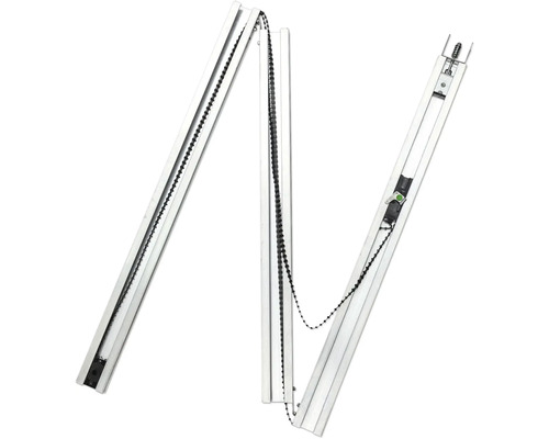 Aluminiumprofil mit Zugkette für Sonnenschutzsysteme