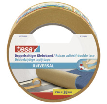 tesa doppelseitiges Klebeband Universal gelb 25m x 38mm-thumb-2