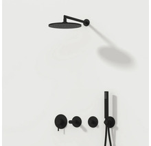 Aufputz Duschsystem mit Kopfbrause und Handbrause