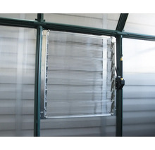 Gewächshaus Fenster mit Lamellen für Belüftung