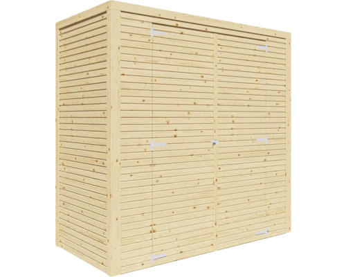 Holzgartenhaus mit Doppeltür für Gartengeräte und Werkzeuge