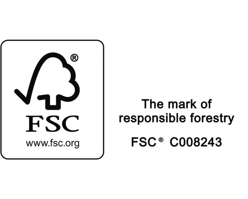 FSC Siegel für verantwortungsvolle Forstwirtschaft