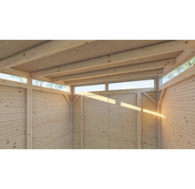 Gartenhaus Bertilo Woodline Pultdach mit Fußboden 226 x 234 cm anthrazit-thumb-15