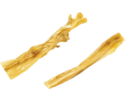 Zwei Hundekauartikel aus Rinderkopfhaut