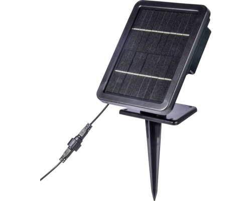 Solarpanel mit Erdspieß für den Außenbereich