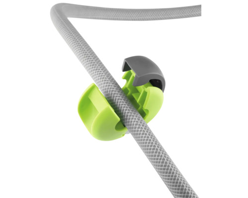 Gartenschlauchhalterung mit Schlauch