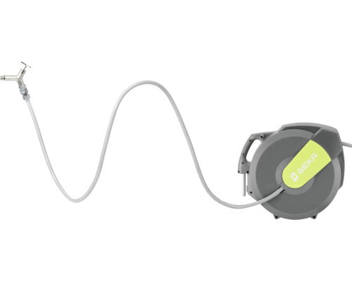 Geka Schlauchbox mit Gartenschlauch und Spritze