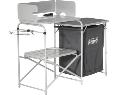 Coleman Campingküche mit Aufbewahrungstasche und Windschutz