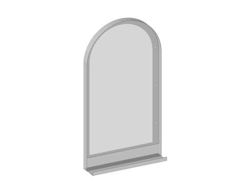 Duschwand mit Ablage