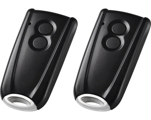 Zwei Garagentoröffner mit zwei Tasten