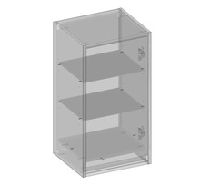 Schrank mit Regalböden