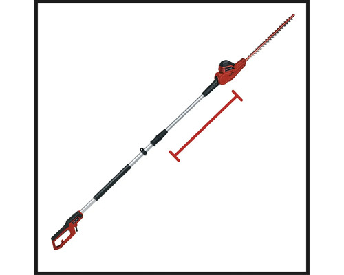 Akku-Hochentaster mit Teleskopstiel zur Gartenarbeit