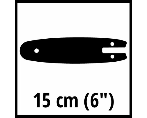 Schwert für Kettensäge, 15 cm