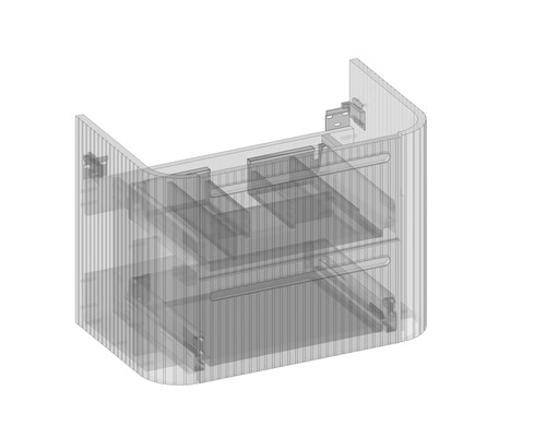 Waschbeckenunterschrank mit Schubladen