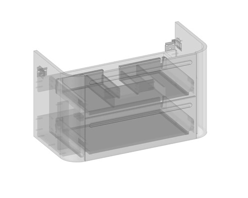 Waschtischunterschrank mit Schubladen