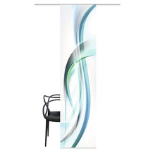 Schiebevorhang mit abstraktem Design für Fensterdekoration