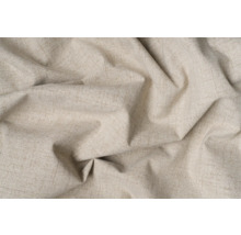 Textilgewebe mit natürlicher Textur und Falten