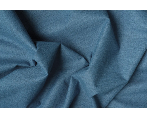 Blauer Baumwollstoff